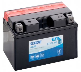 ET12A-BS - baterie Exide AGM YT12A-BS
