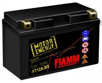 FT12A-BS - baterie moto Fiamm tip AGM YT12A-BS
