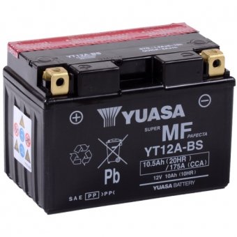 YT12A-BS - baterie moto Yuasa tip AGM