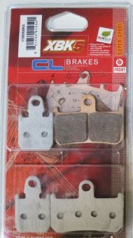 1180XBK5 (set de 4 buc) - placute de frana Carbone Lorraine Superbike fata