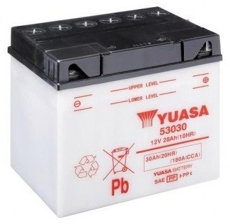 53030 - acumulator moto Yuasa 12V 30Ah