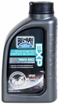 Bel Ray EXP Synthetic Ester Blend 4T Engine Oil 15W50, 1 litru