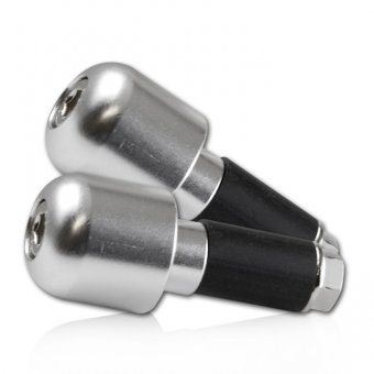 Capete de ghidon HS 38 gr, argintii