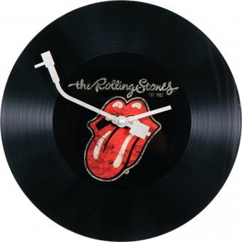 Ceas de perete disc vinil Rolling Stones