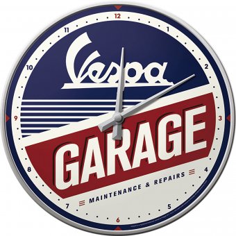 Ceas de perete Vespa Garage