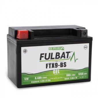 FTX9-BS GEL - baterie cu Gel Fulbat YTX9-BS