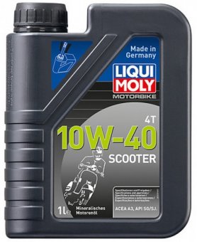 Liqui Moly Motorbike Scooter Mineral 10W40, 1 litru