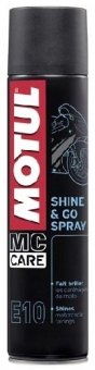 Motul E10 Shine&Go, spray 400 ml