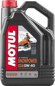 Motul SnowPower 4T 0W40, 4 litri