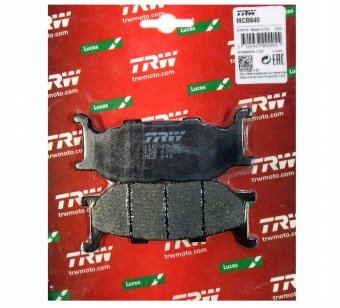 Placute de frana organice TRW MCB640 - fata