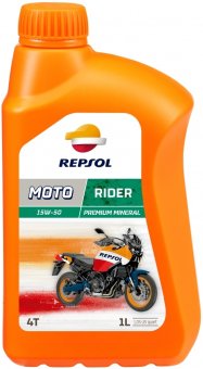 Repsol Moto Rider 4T 15W50, 1 litru