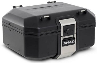 Top aluminium case SHAD Terra TR37 D0TR37100B BLACK EDITION