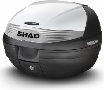 Top case cu capac colorat SHAD SH29 Alb