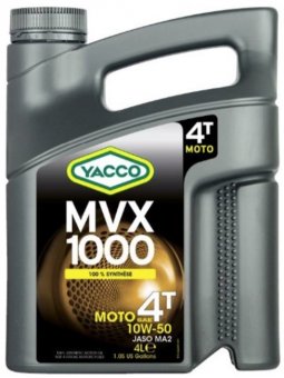 Yacco MVX 1000 10W50, 4 litri