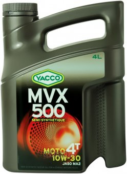 Yacco MVX 500 10W30, 4 litri