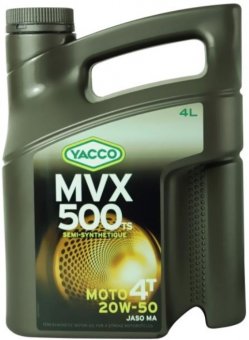 Yacco MVX 500 TS 20W50, 4 litri