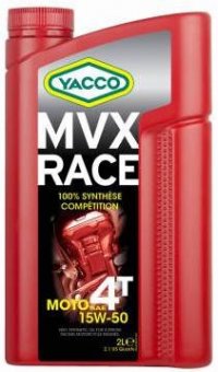 Yacco MVX Race 15W50, 2 litri