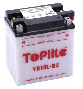 YB10L-B2 - acumulator moto Toplite 12V 11Ah