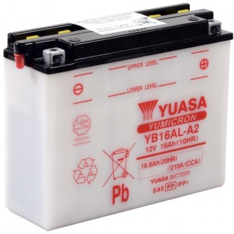 YB16AL-A2 - baterie cu intretinere Yuasa 12V 16Ah