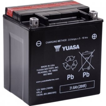 YIX30L-BS-PW - acumulator moto Yuasa 12V 30Ah