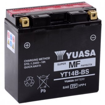 YT14B-BS - baterie moto Yuasa  12V 12Ah