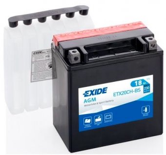 YTX20CH-BS - baterie Exide ETX20CH-BS 12V 18Ah