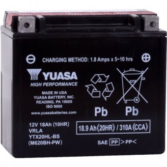 YTX20HL-BS - acumulator moto Yuasa 12V 18Ah