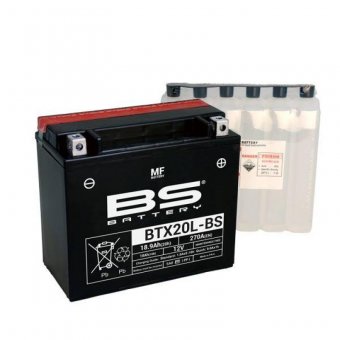 YTX20L-BS - acumulator moto BS-Battery 12V 18Ah