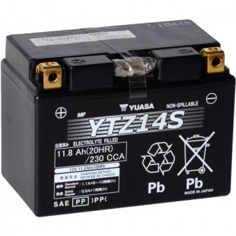 YTZ14S - acumulator moto Yuasa 12V 11.2Ah