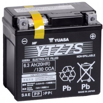 YTZ7S - acumulator moto Yuasa 12V 6Ah