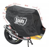 Protectie de vant si ploaie pt. scuter Louis Weather Protection Universal