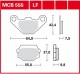 MCB555LF - placute de frana moto TRW - spate