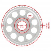120461072, SPROCKET,ONEWAY CLUTCH EN450-A1, Kawasaki