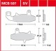 MCB597 - placute de frana TRW Lucas - fata