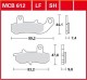 MCB612 LF - placute de frana moto TRW - spate