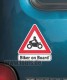 Biker on Board - colant pentru auto