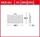 MCB602 SRQ - placte de frana Racing TRW - fata