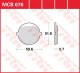 MCB676 - placute de frana Lucas TRW