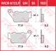 MCB672 LF - placute de frana TRW - spate