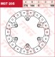MST205 - disc de frana Lucas TRW - fata