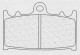 2251XBK5 - placute de frana sinterizate superbike Carbone Lorraine - fata