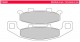 FDB481P - placute de frana organice Ferodo Platinum - fata