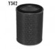 Y342 - filtru de aer moto Champion, Kawasaki ER500 A, B, C Twister