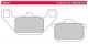 FDB339 P - placute frana organice Ferodo Platinum - fata