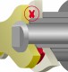 Lant EK 530 QX-ring Gold auriu - 108 zale
