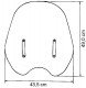Parbriz MRA Customshield CU, transparent sau fumuriu