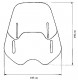 Parbriz MRA Varioscreen for Naked Bikes VNB, transparent sau fumuriu