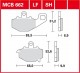 MCB662 LF - placute de frana TRW - spate
