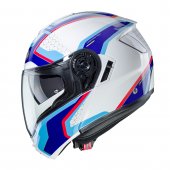 Caberg Levo Sonar alb, albastru, rosu