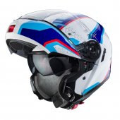 Caberg Levo Sonar alb, albastru, rosu